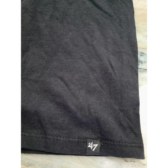 Boston Red Sox Black T-Shirt Women's Small 47 Brand - Picture 6 of 8